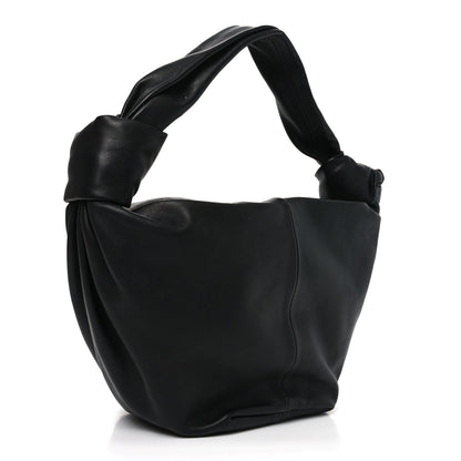 Bottega Veneta Calfskin Teen Double Knot Hobo Black 3 of 10