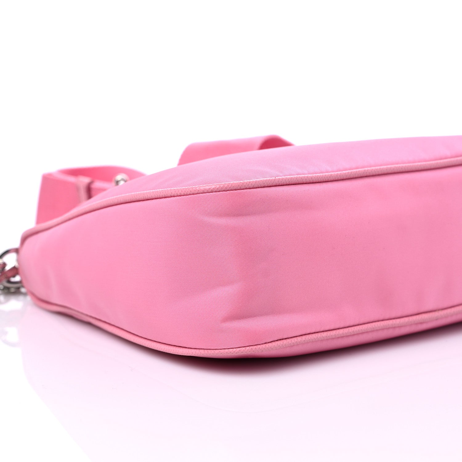 Prada Nylon Re-Edition 2005 Shoulder Bag Begonia 11 of 12