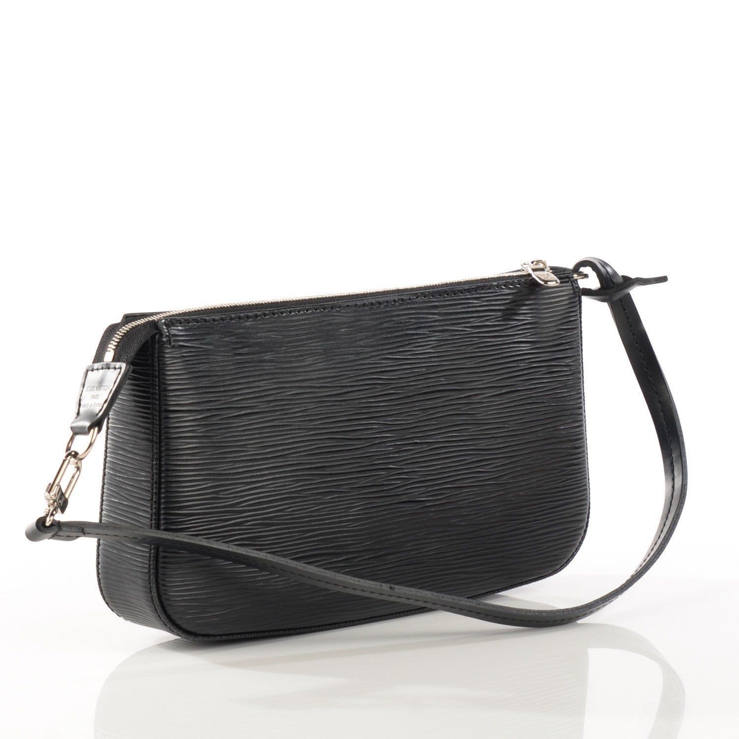 Louis Vuitton Epi Pochette Accessories NM Black 3 of 7