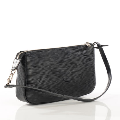 Louis Vuitton Epi Pochette Accessories NM Black 3 of 7