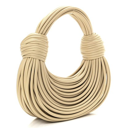 Bottega Veneta Nappa Mini Tubular Double Knot Porridge 3 of 12