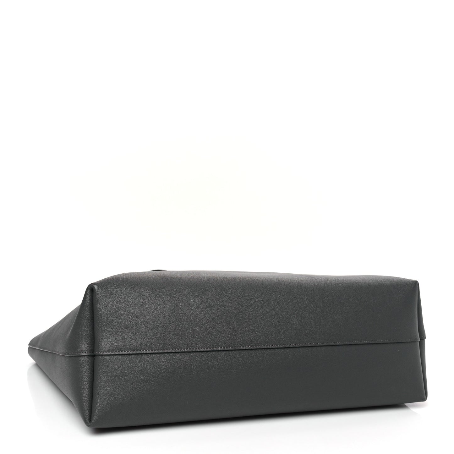 Calfskin Large Shopping Tote Earth