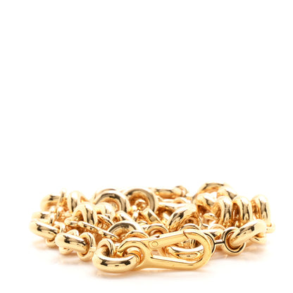 Loewe Brass Donut Chain Shoulder Strap Gold 1 of 3