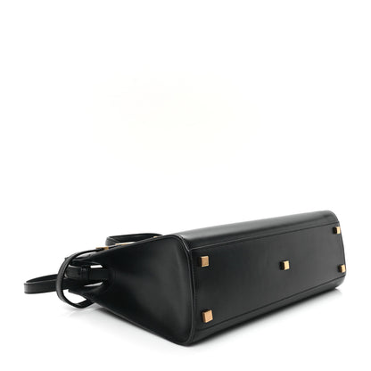 Saint Laurent Calfskin Small Manhattan Shopper Tote Black 4 of 11