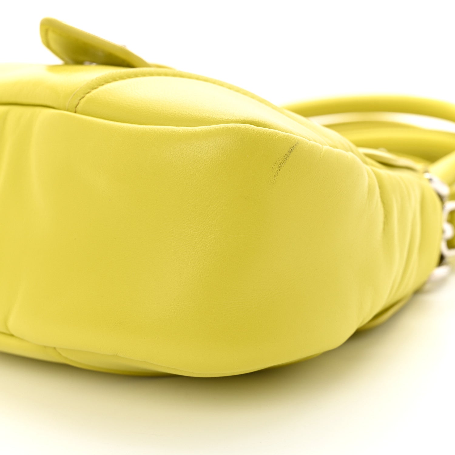 Prada Nappa Soft Padded Re-Edition 2002 Moon Bag Cedro 9 of 10