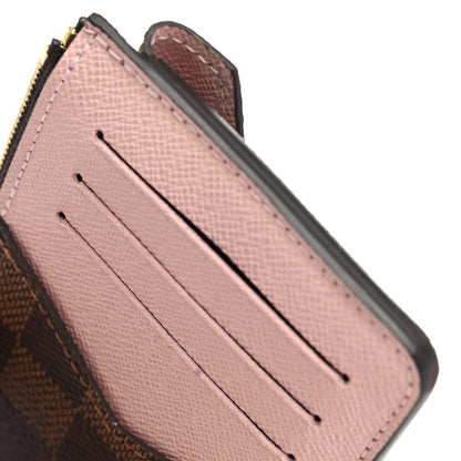 Louis Vuitton Damier Ebene Recto Verso Card Holder Rose Ballerine 8 of 8