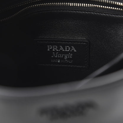 Prada City Calfskin Large Margit Bag Black 7 of 7