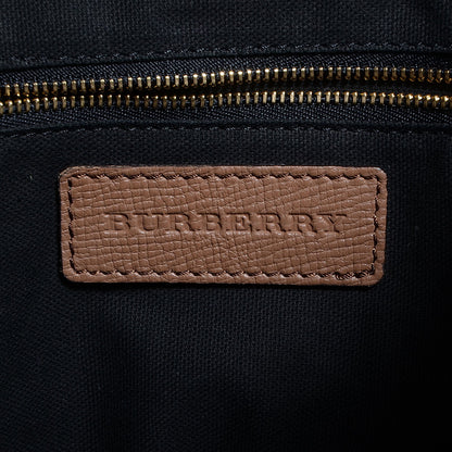 Burberry House Check Horseshoe Leather Small Canterbury Dark Sand 8 of 12