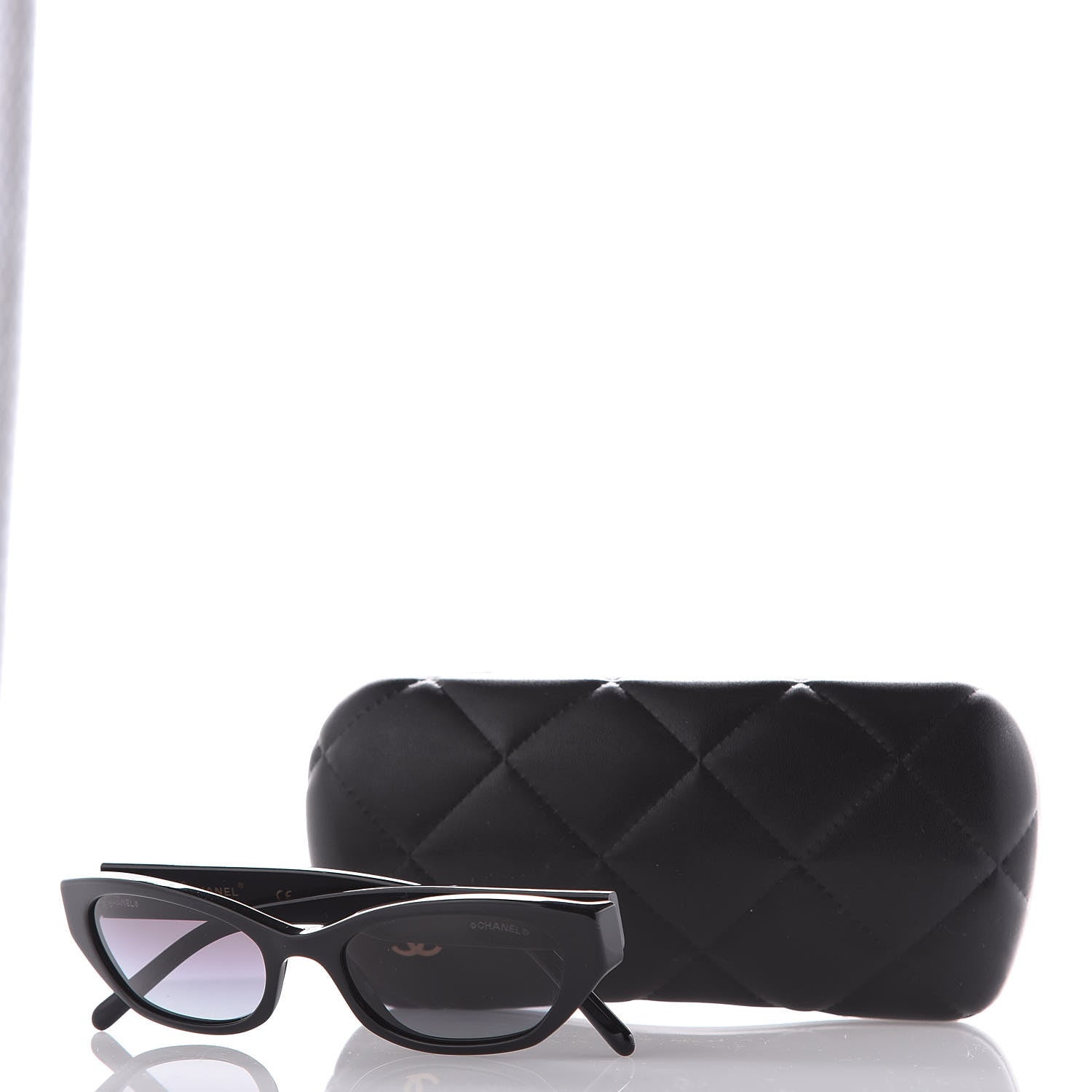 Chanel Rectangle Sunglasses A71280 Black 8 of 8