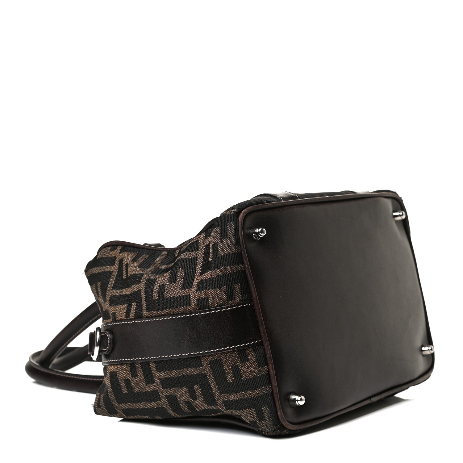Fendi Zucca Boston Tobacco 4 of 27