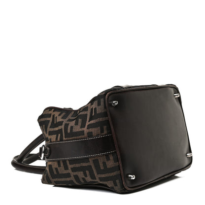 Fendi Zucca Boston Tobacco 4 of 27