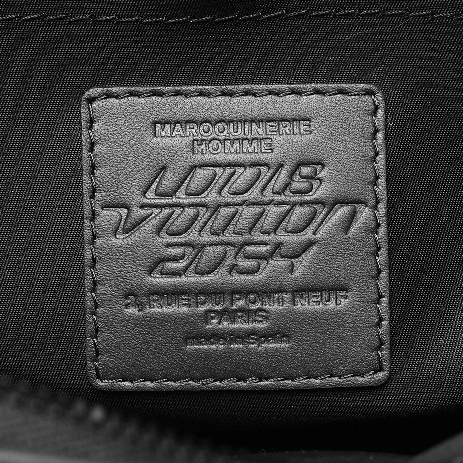 Louis Vuitton Calfskin Monogram 2054 Capsule Expandable Messenger Grey Black 5 of 8