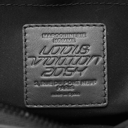 Louis Vuitton Calfskin Monogram 2054 Capsule Expandable Messenger Grey Black 5 of 8