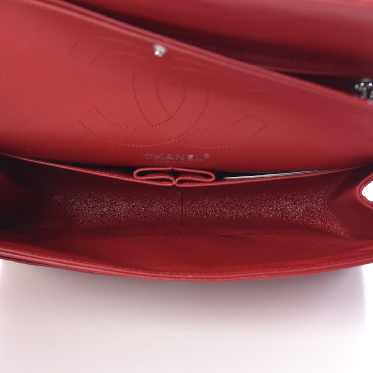 Aged Calfskin Quilted 2.55 Reissue 226 Flap Dark Red