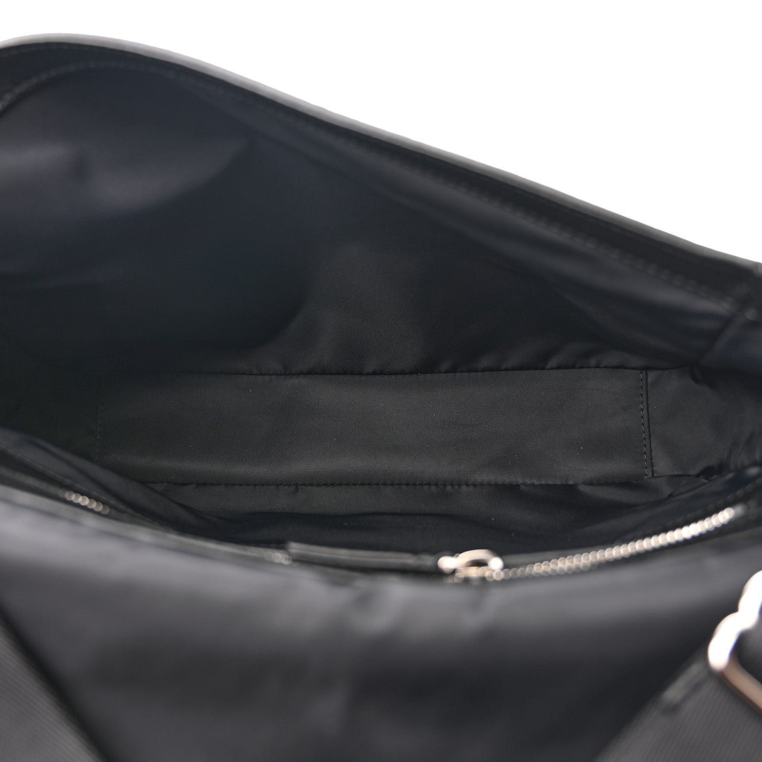 Burberry Grainy Calfskin Embossed Bruno Messenger Black 5 of 9