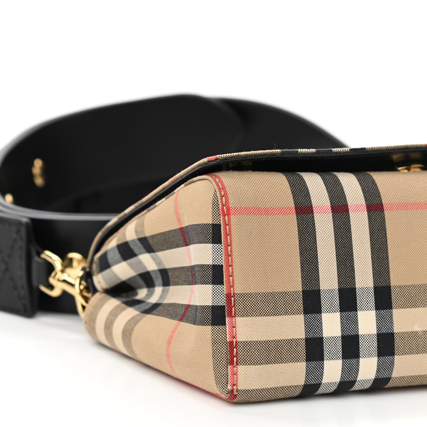 Vintage Check Hackberry Crossbody Bag Archive Beige Black