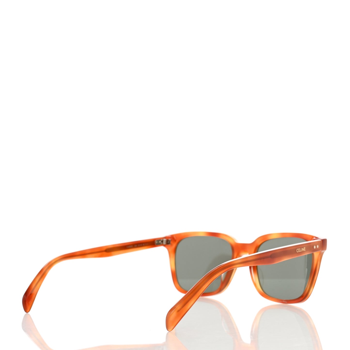 Acetate Polarized Square Sunglasses CL40207I
