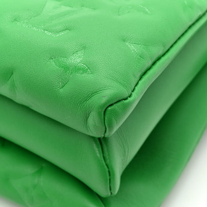 Louis Vuitton Lambskin Embossed Monogram Coussin PM LV Motion Green 11 of 11