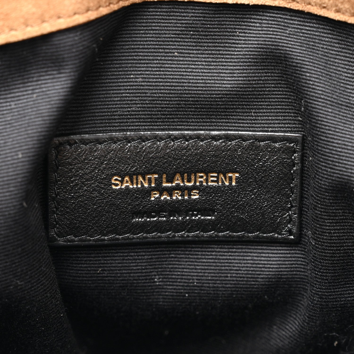 Saint Laurent Suede Small Jamie Shopping Tote Golden Leaf 7 of 11