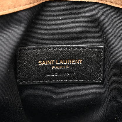 Saint Laurent Suede Small Jamie Shopping Tote Golden Leaf 7 of 11