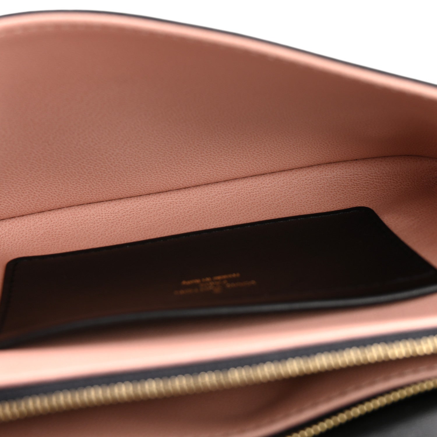 Louis Vuitton Lambskin Embossed Monogram Pochette Coussin Black 5 of 10