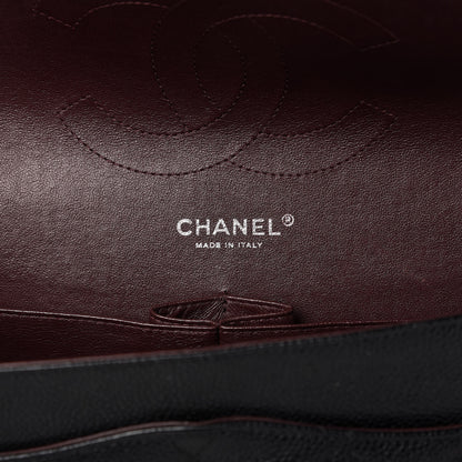 Chanel Caviar Quilted Jumbo Double Flap Black 8 of 11