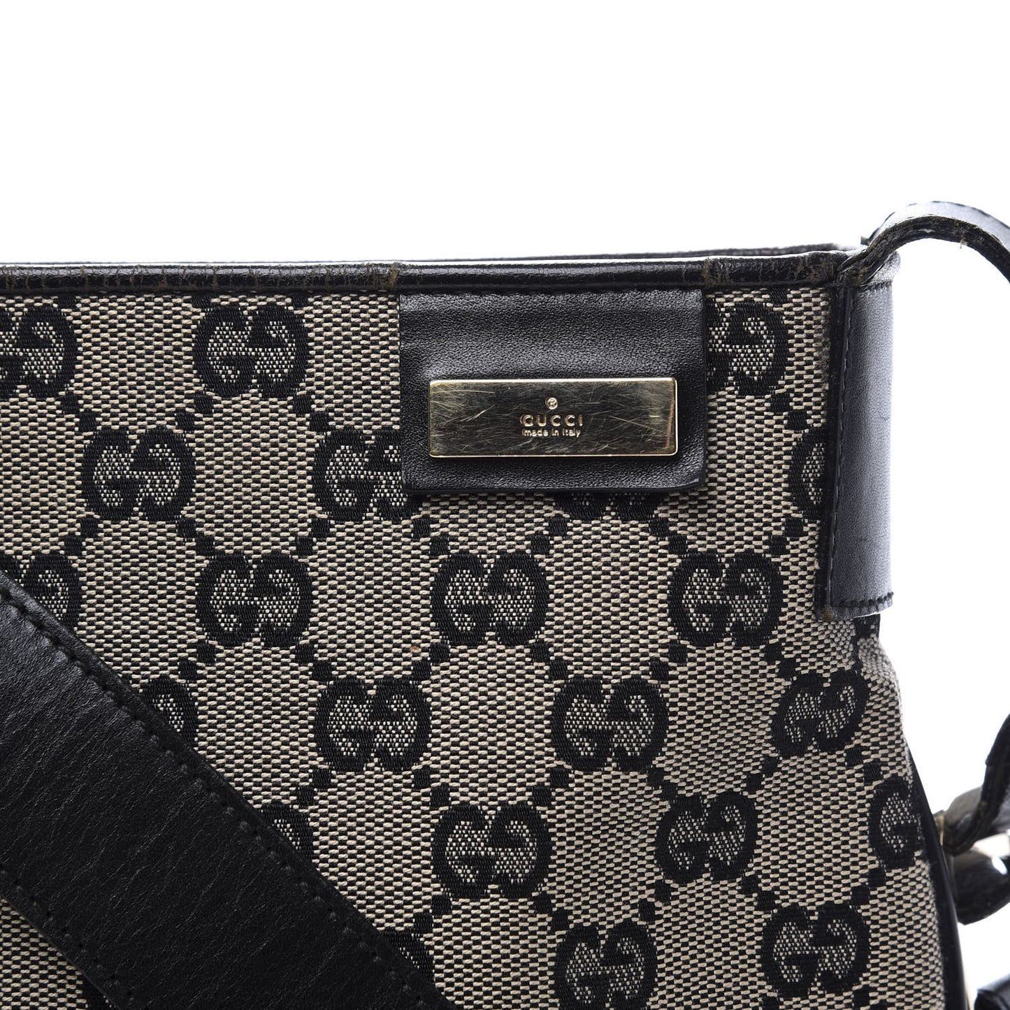 GG Monogram Messenger Bag Navy