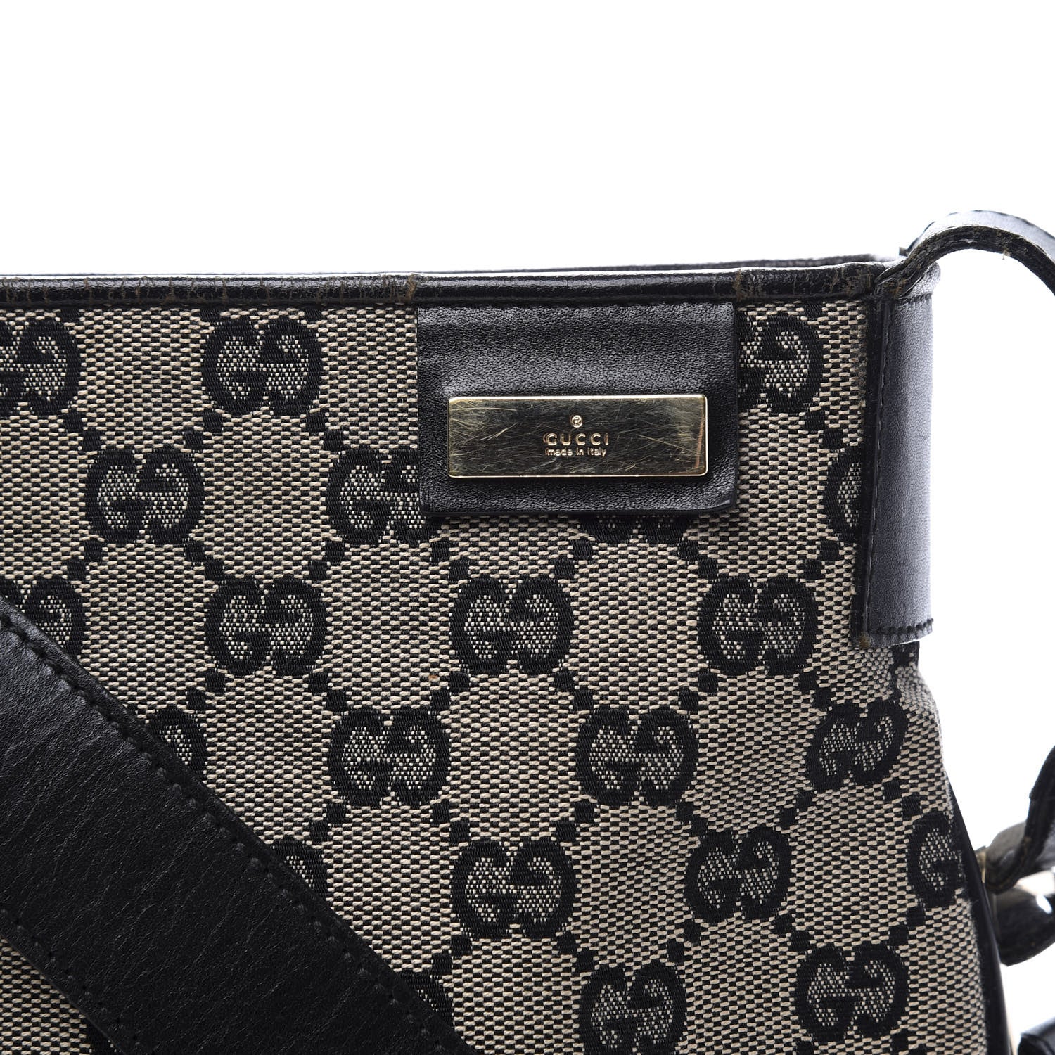 Gucci GG Monogram Messenger Bag Navy 10 of 10