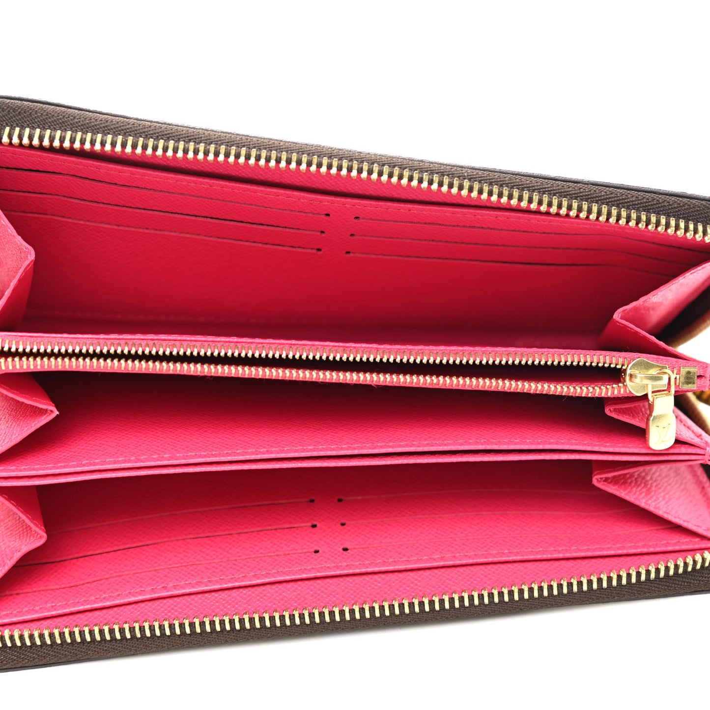 Monogram Bay Zippy Wallet Rose Ballerine Poppy