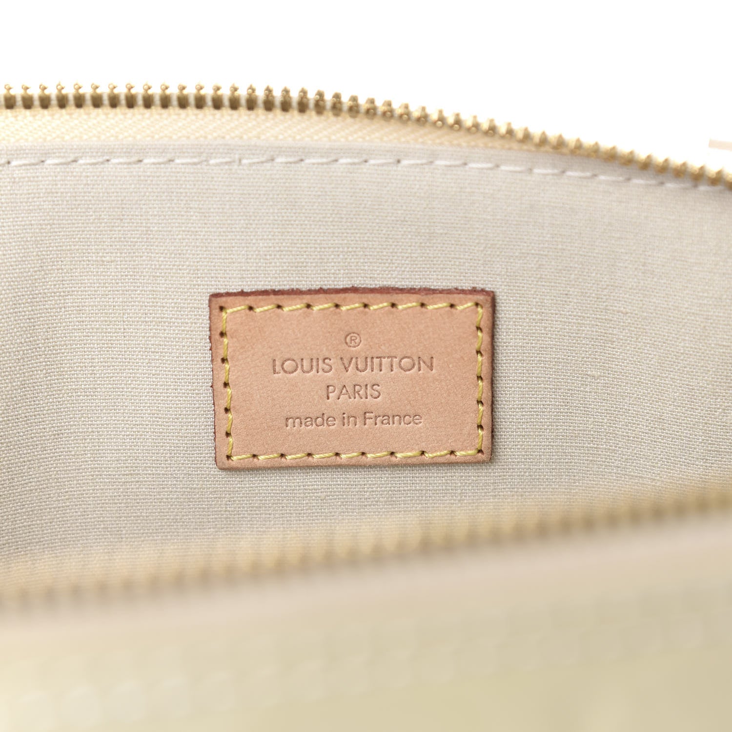 Louis Vuitton Vernis Alma PM Blanc Corail 6 of 10