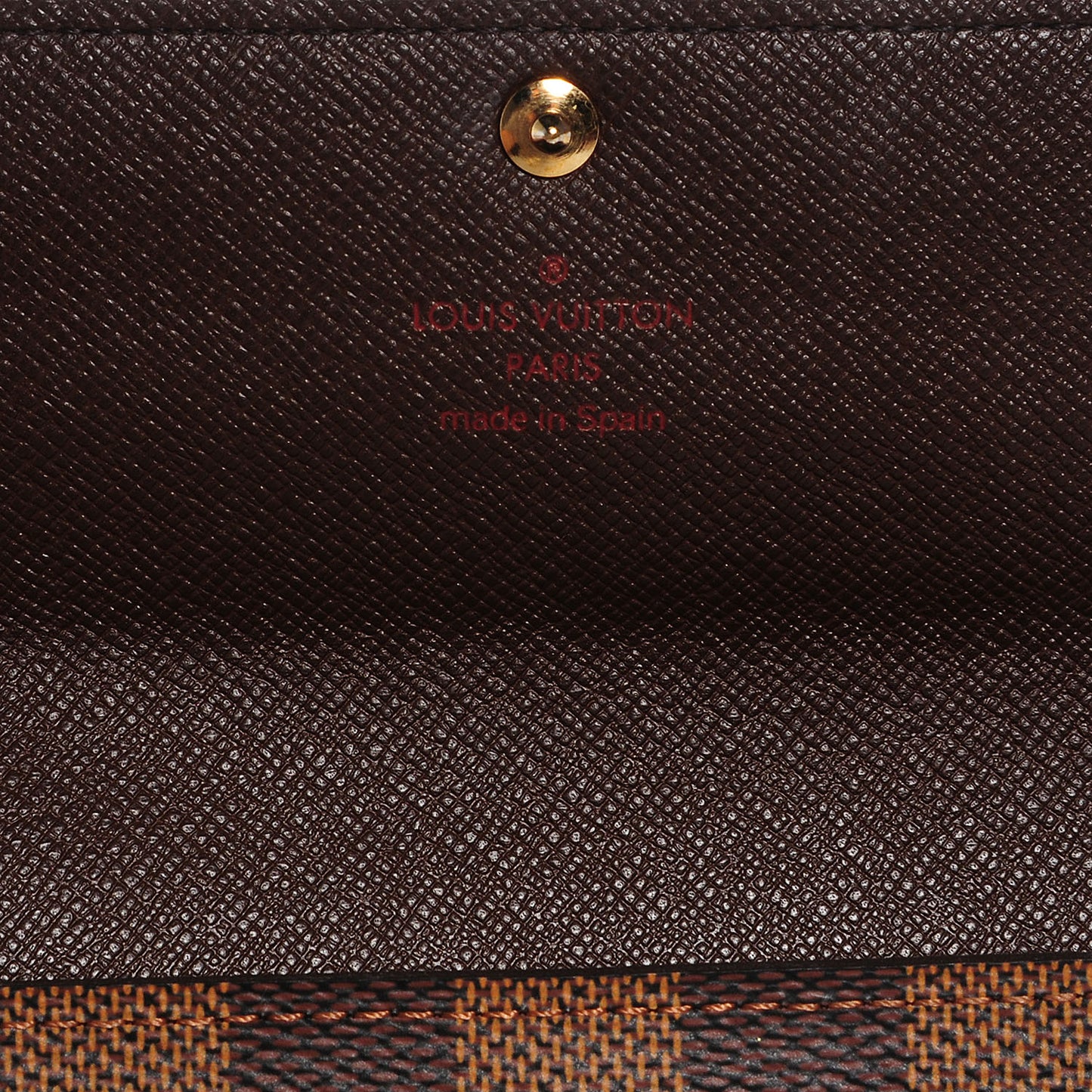 Damier Ebene Sarah Wallet