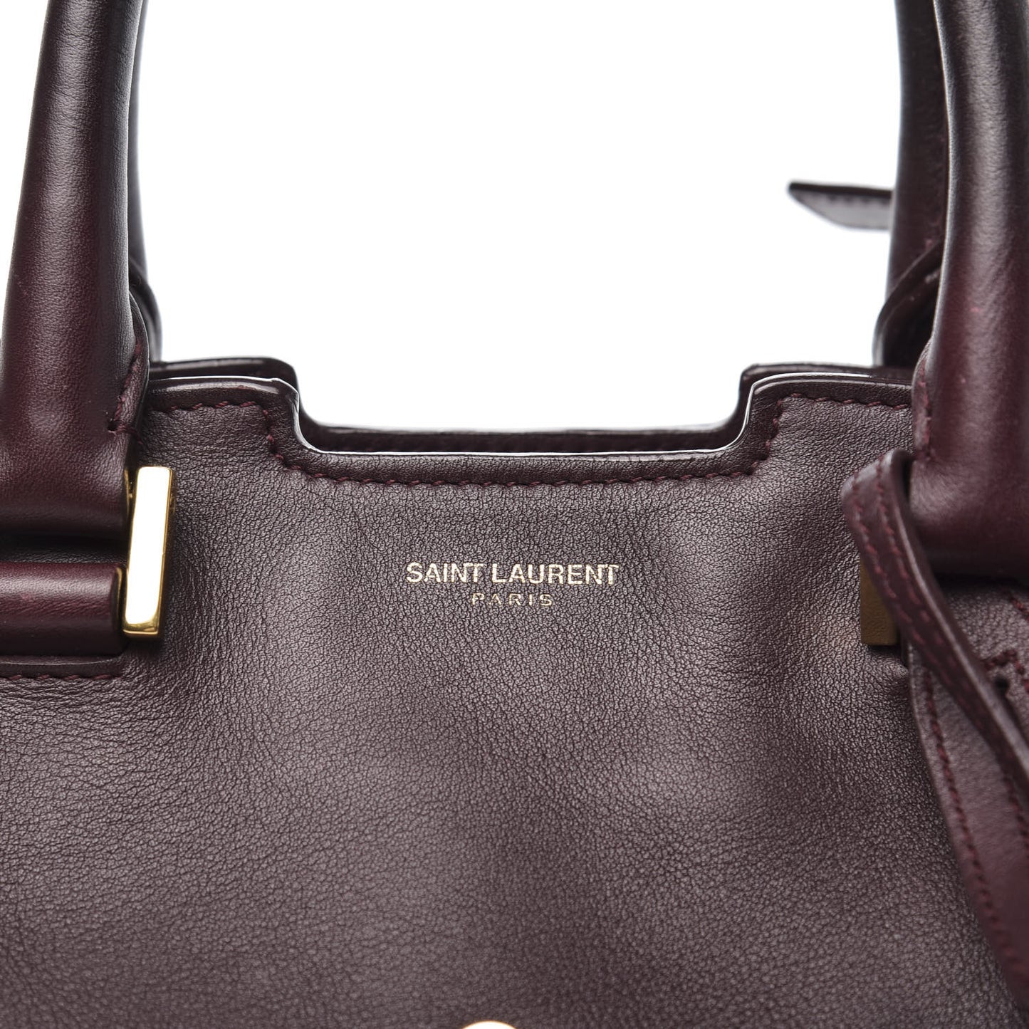 Calfskin Small Classic Y Cabas Bordeaux