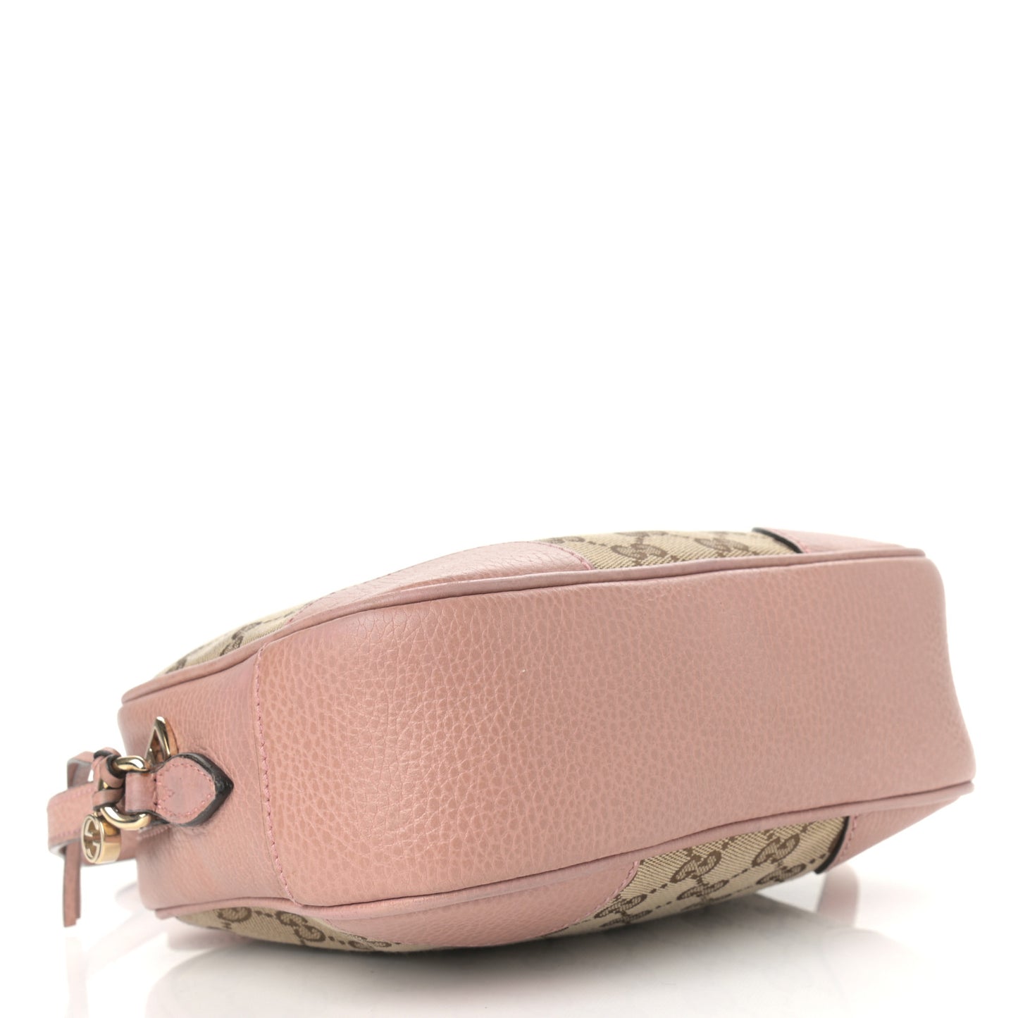 Monogram Mini Bree Messenger Bag Beige Soft Pink
