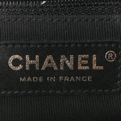 Chanel Calfskin Quilted Daily Chevron Camera Case Black 6 of 12