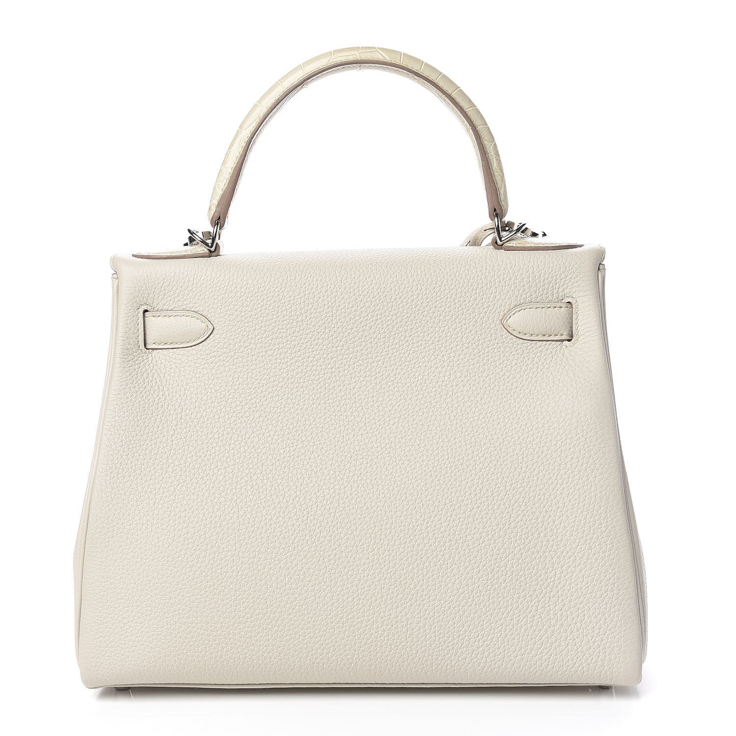 Matte Alligator Togo Kelly Retourne 28 Beton