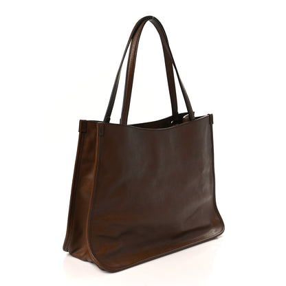 Gucci New Sakai Calfskin Lux Horsebit 1955 Tote Bag Brown Sugar 3 of 9