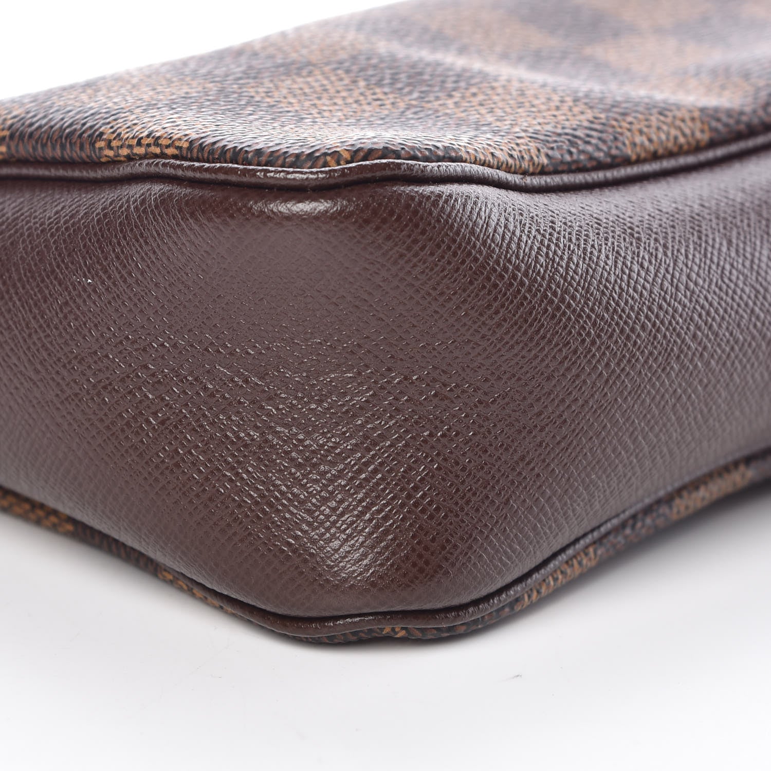 Louis Vuitton Damier Ebene Trousse Make Up Bag Pochette 9 of 11