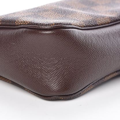 Louis Vuitton Damier Ebene Trousse Make Up Bag Pochette 9 of 11
