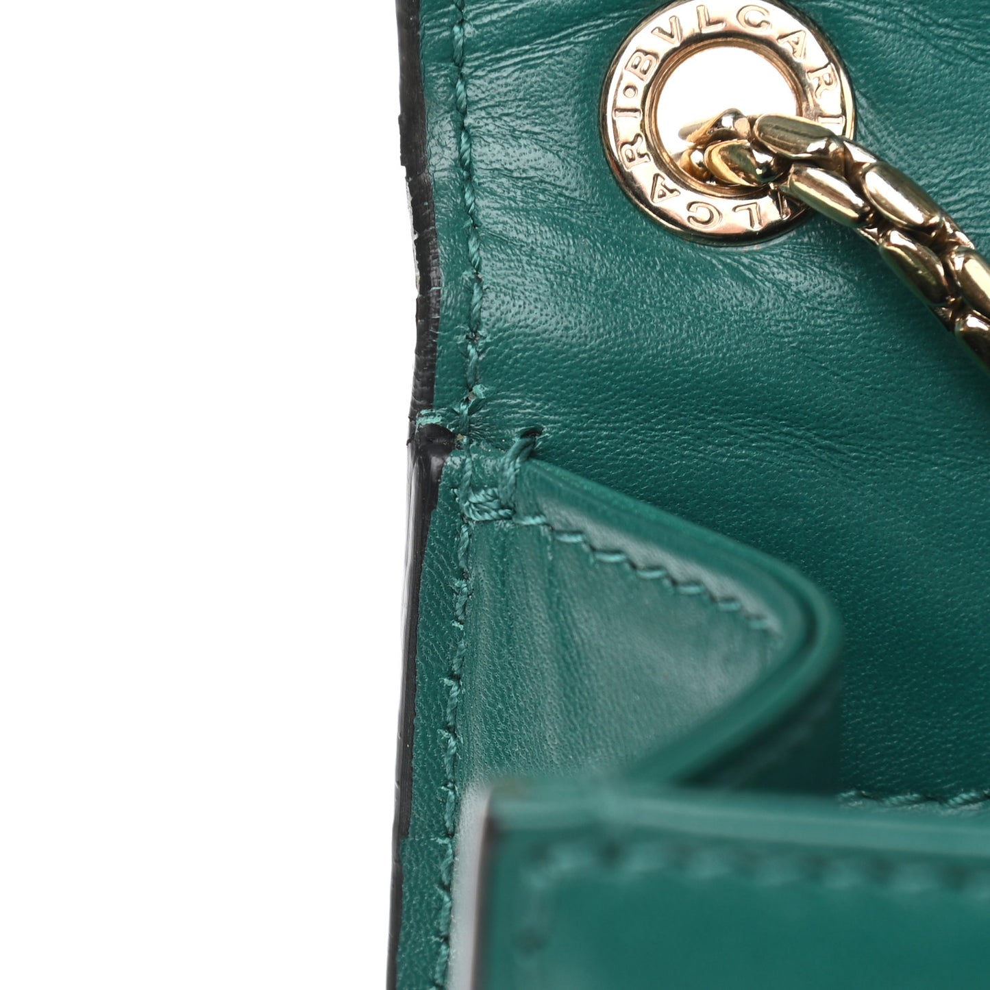 Calfskin Serpenti Forever Crossbody Bag Emerald Green