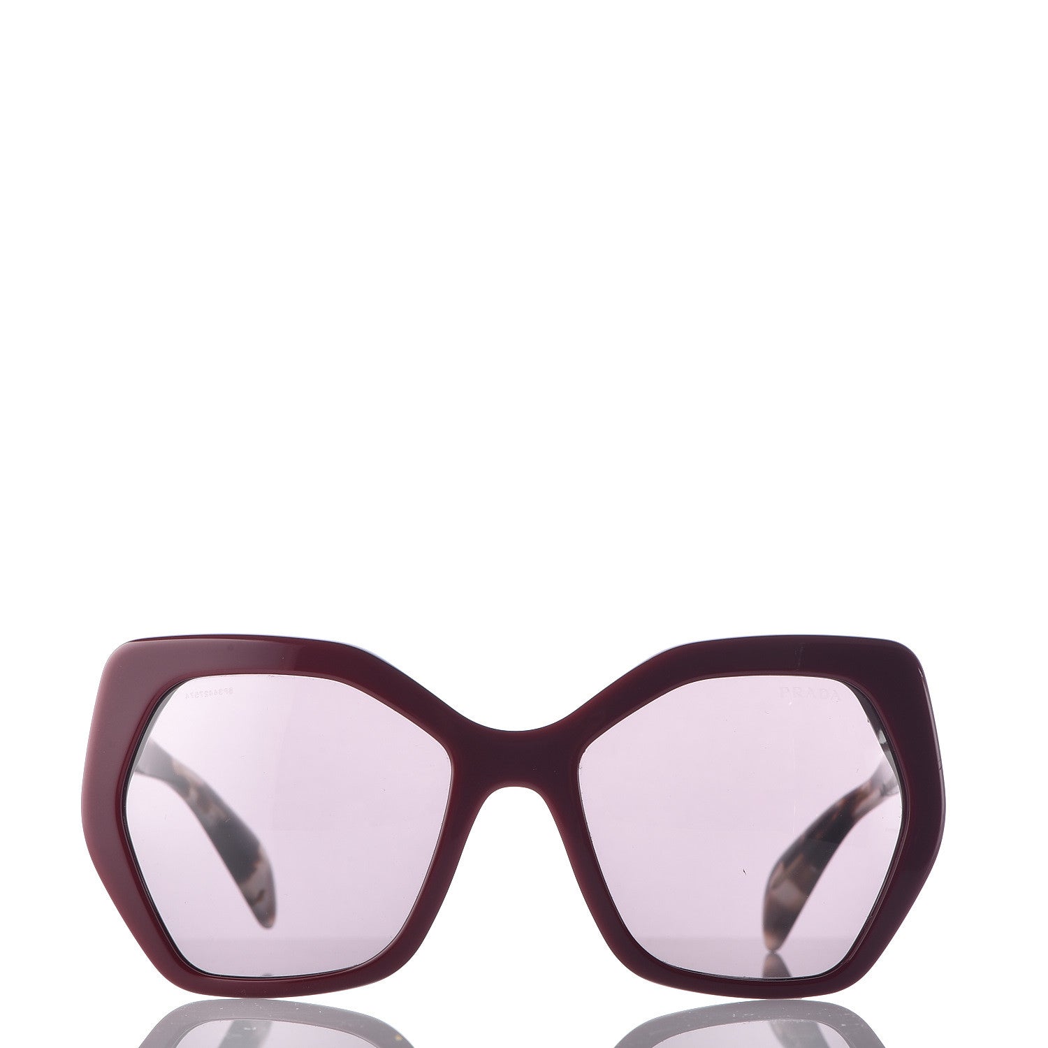 Prada Sunglasses SPR 16R Burgundy 2 of 6