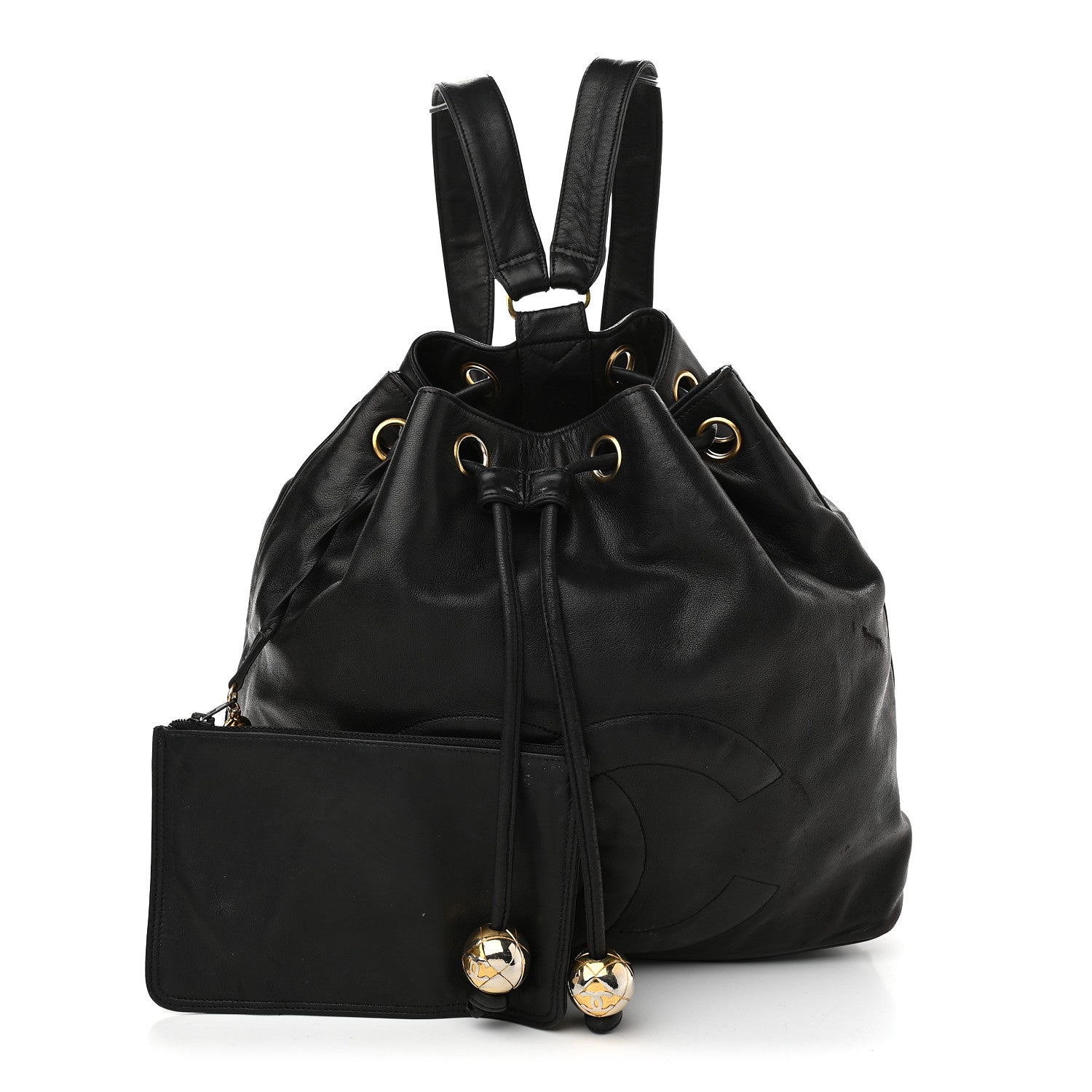 Chanel Lambskin CC Timeless Backpack Black 1 of 14