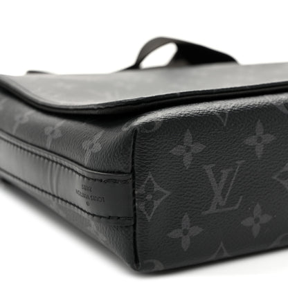 Louis Vuitton Monogram Eclipse District PM Black 9 of 10