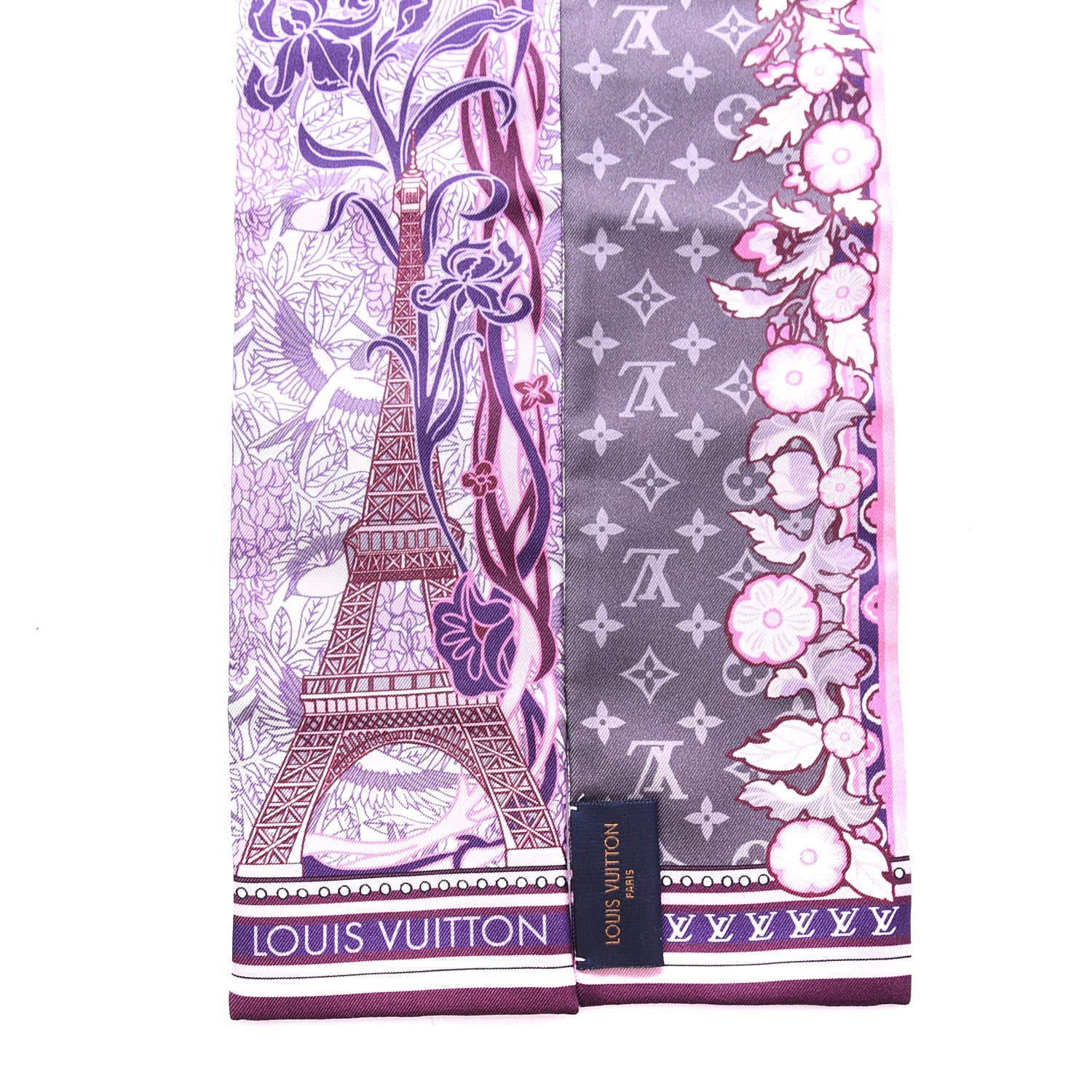 Louis Vuitton Silk Louis A Paris Bandeau Rose 2 of 3
