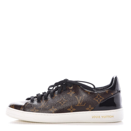 Louis Vuitton Patent Monogram Frontrow Sneakers 37.5 1 of 12