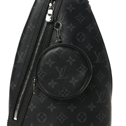 Louis Vuitton Taigarama Duo Slingbag Black 7 of 9