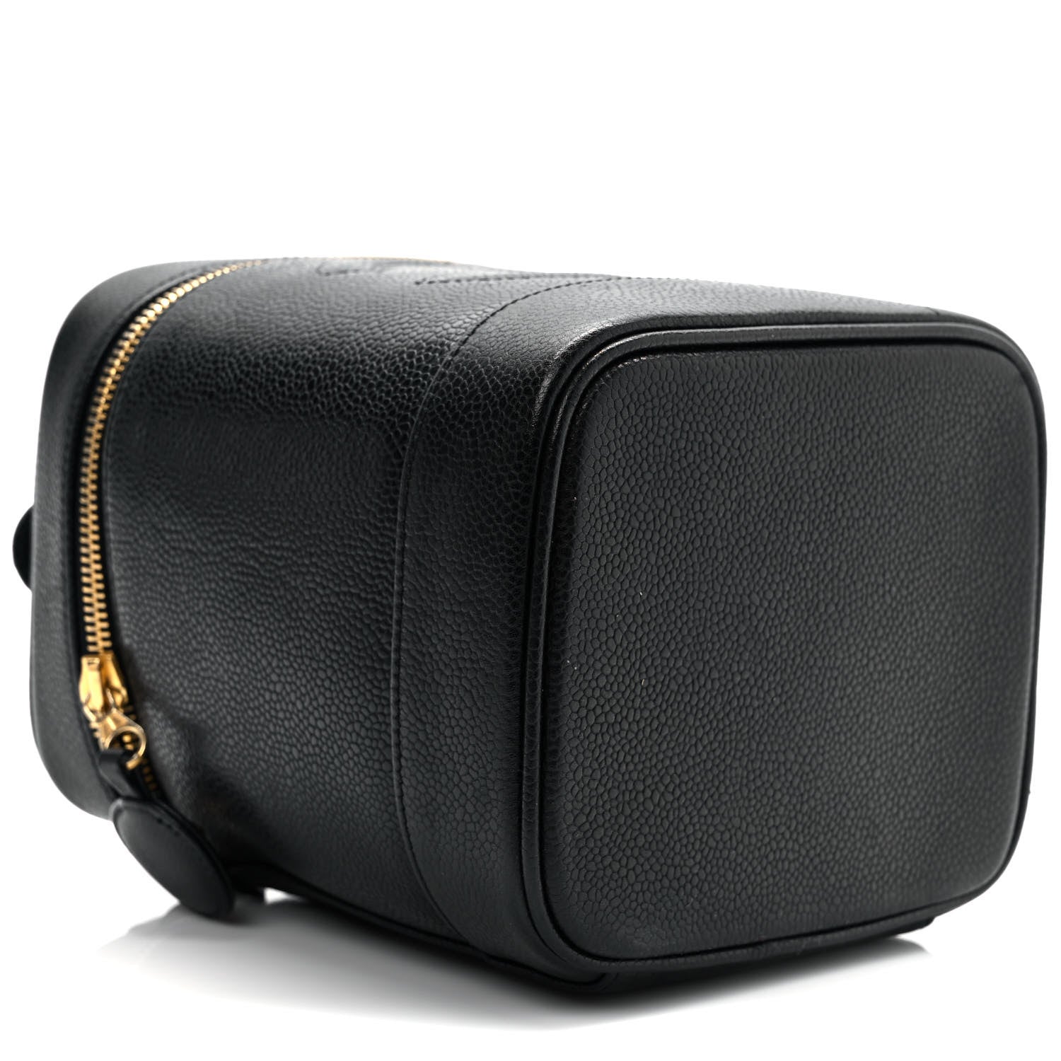 Chanel Caviar Vanity Cosmetic Case Black 8 of 11