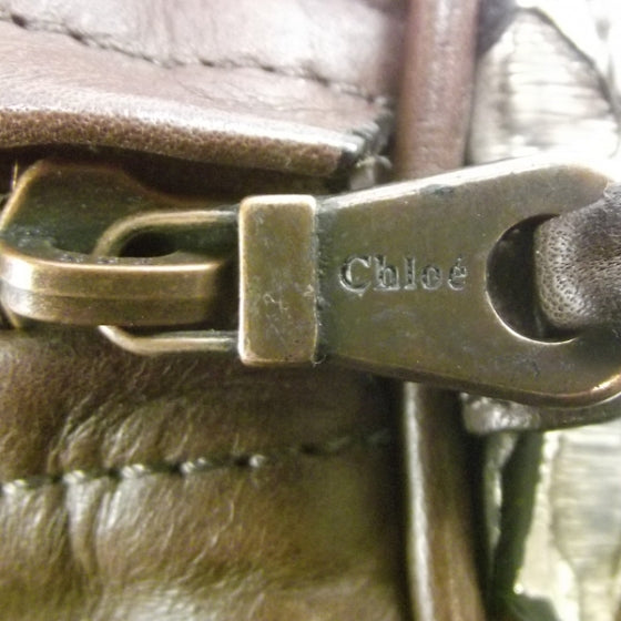Python Silverado Shoulder Bag Bronze