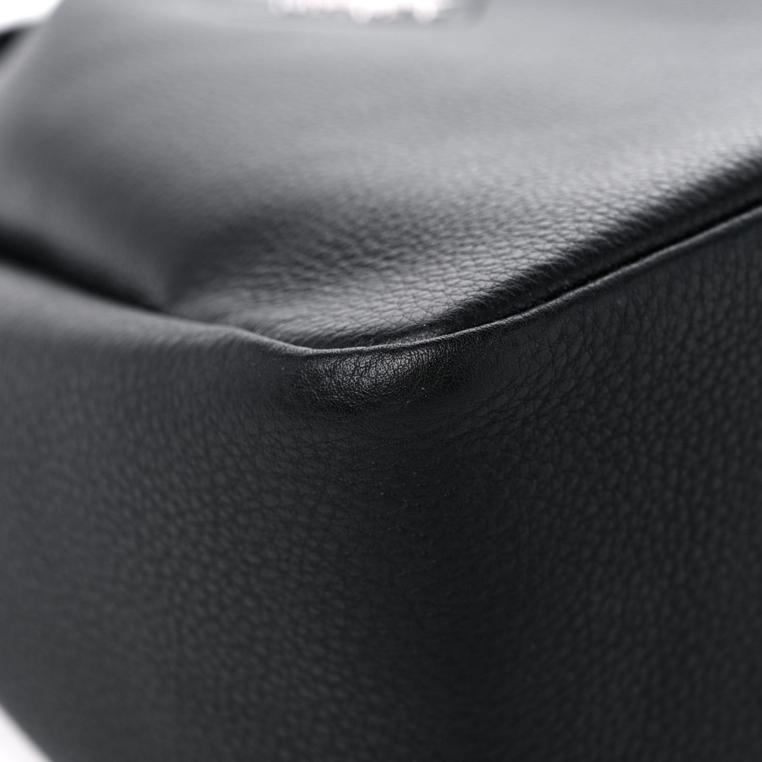 Prada Vitello Daino Soft Medium Dynamique Tote Black 7 of 11