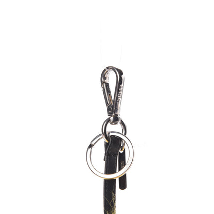 Fendi Fox Fur Smiley Bag Charm Yellow 4 of 4