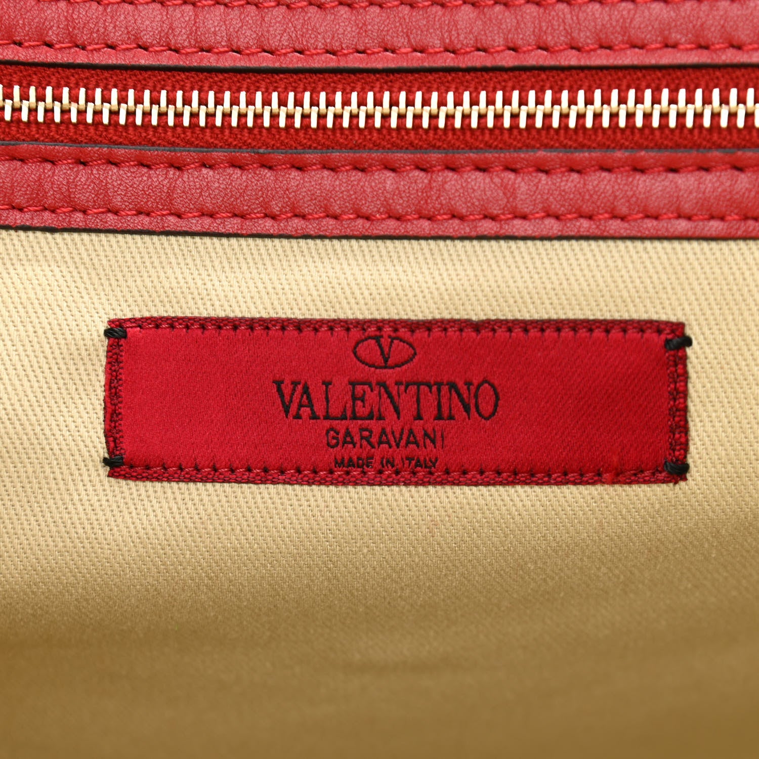 Valentino Garavani Vitello Rockstud Dome Shopper Rosso Valentino 6 of 10